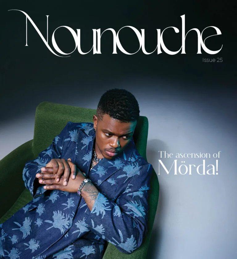 Mörda on the cover of Nounouche, Issue 25